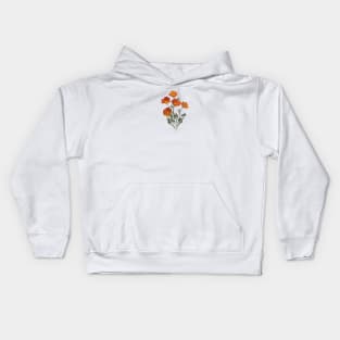 California Poppies Kids Hoodie